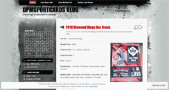 Desktop Screenshot of dpmsportcards.com